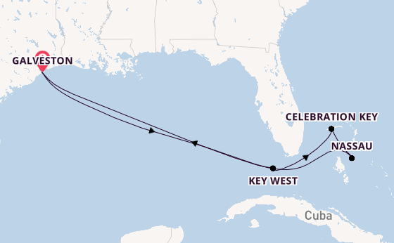 Caribbean from Galveston, Texas with the Carnival Breeze