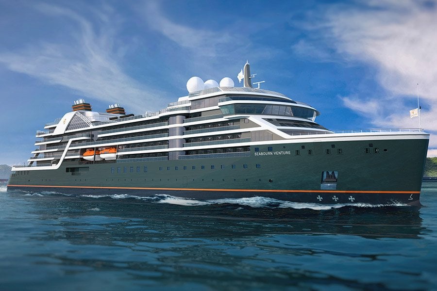 Seine ab Sevilla, Spanien auf der Seabourn Venture