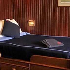 Come aboard the undefined and discover one of 4 cabin categories on a total of 2 decks that can accommodate 20 passengers. Choose your dream cabin and feel at home on board the undefined!