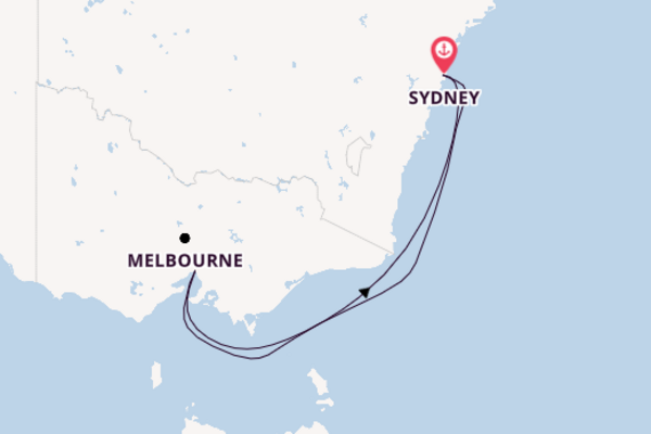 Sail with P&O Australia from Sydney