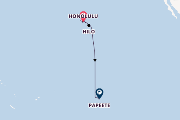 Norwegian Sun 14  Honolulu-Papeete