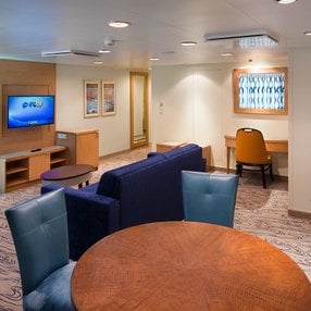 Come aboard the undefined and discover one of 94 cabin categories on a total of 12 decks that can accommodate 2702 passengers. Choose your dream cabin and feel at home on board the undefined!