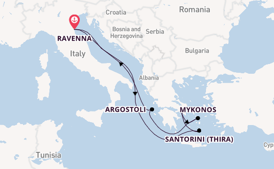 Journey Through Ancient Greece With Venice Stay