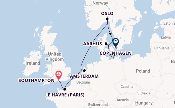 Norway from Australia with the Norwegian Jewel