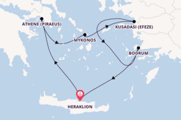 Cruise met TUI Cruises naar het verrassende Heraklion
