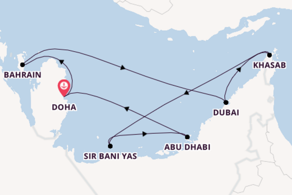 Celestyal Journey - Doha und der persische Golf