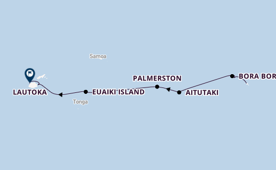 Polynesien ab Papeete (Tahiti), Französisch-Polynesien auf der Silver Cloud