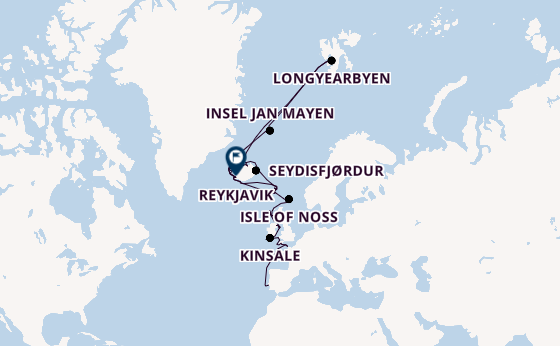 Britische Inseln ab Lissabon, Portugal auf der Seabourn Pursuit