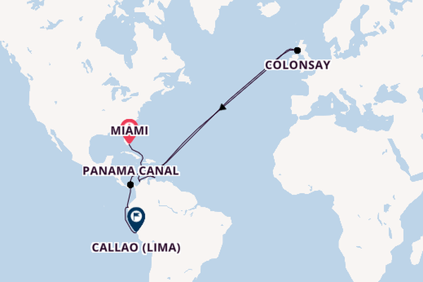 Transatlantic from Miami, Florida with the Azamara Onward