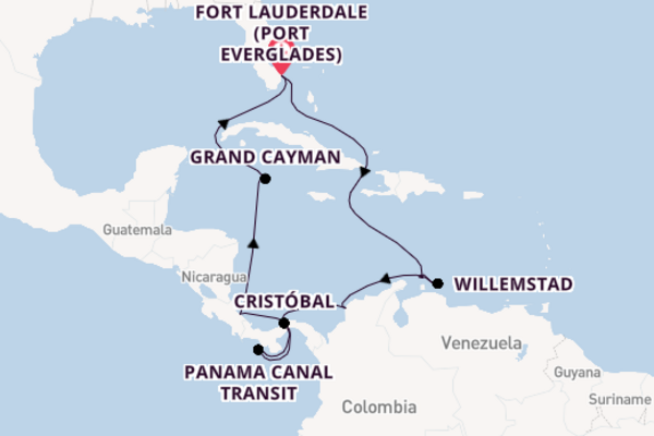 Luxury Caribbean, Colombia & Costa Rica with Panama Canal