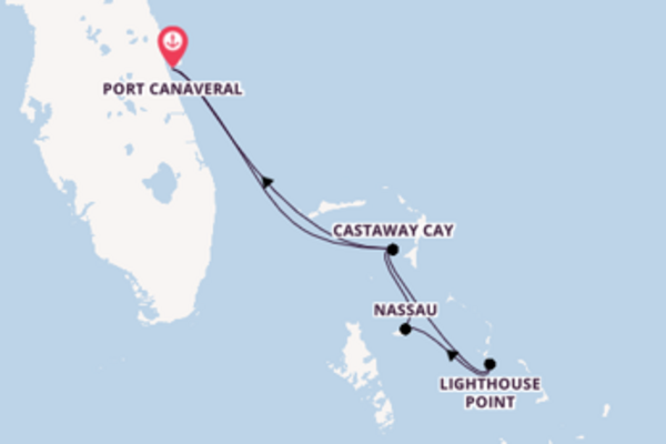 7daagse cruise met de Disney Fantasy vanuit Port Canaveral