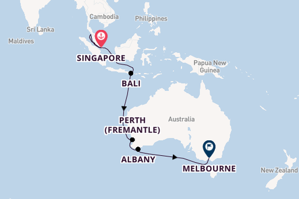 Islands of Asia & Southern Australia Adventure
