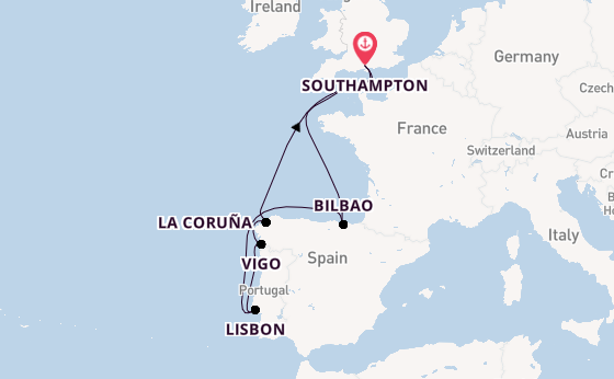 British Isles from Southampton, England with the Freedom of the Seas