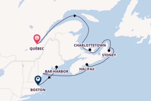 Kreuzfahrt mit der Norwegian Pearl nach Boston