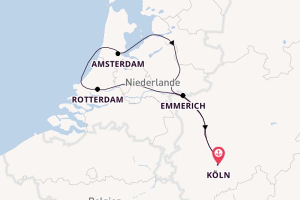 Fantastische Reise über Amsterdam in 5 Tagen