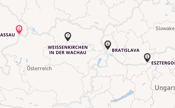 Donau ab Passau auf der MS VistaMilla