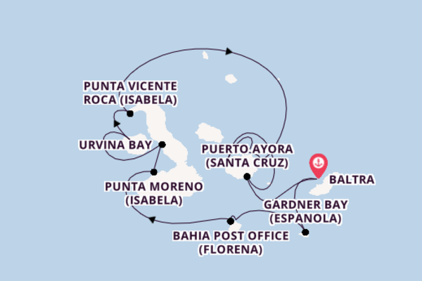 Trip with Celebrity Cruises from Baltra