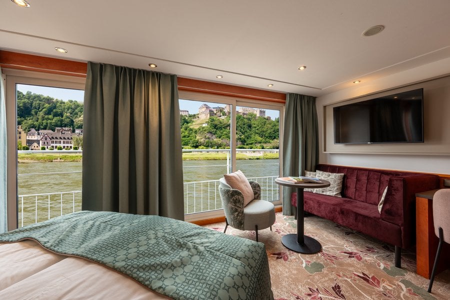 Donau vanaf Passau, Duitsland met de MS Celina