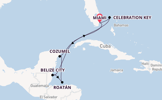 Caribbean from Miami, Florida, USA with the Regal Princess