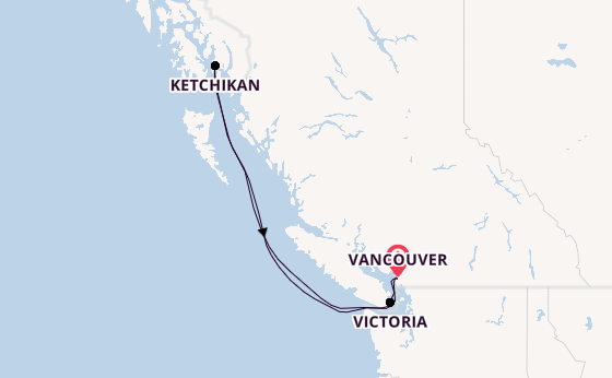 Alaska & West Canada from Vancouver, Canada with the Celebrity Solstice