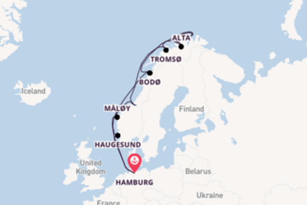 Ontdek Haugesund met AIDA Cruises
