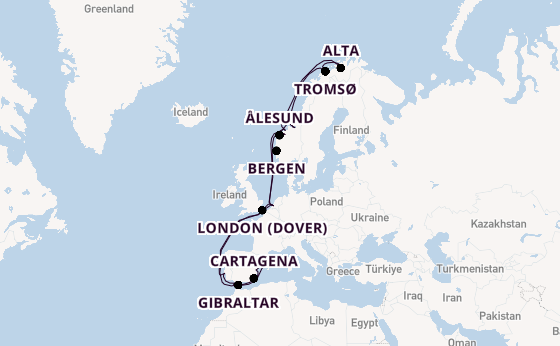 Norway from Rotterdam, The Netherlands with the Nieuw Statendam