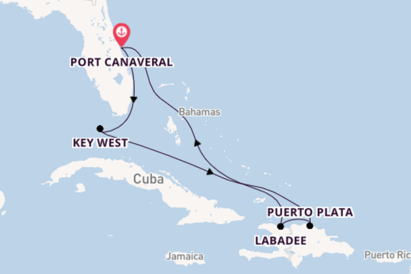 Aanschouw Key West met Celebrity Cruises