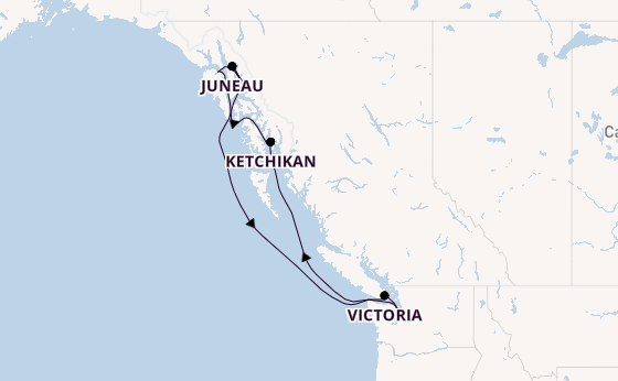 Alaska & West Canada from Seattle, Washington, USA with the MSC Poesia