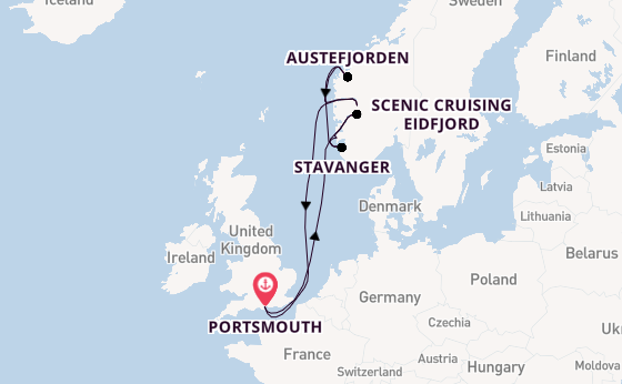 Sailing from Portsmouth with the Ambition