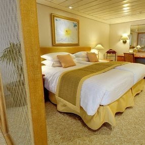 Come aboard the Balmoral and discover one of 26 cabin categories on a total of 9 decks that can accommodate 1350 passengers. Choose your dream cabin and feel at home on board the Balmoral!