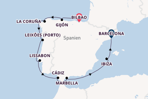 Erkunden Sie 12 Tage Lissabon und Barcelona