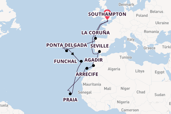 No Fly Spain, Portugal & Cape Verde