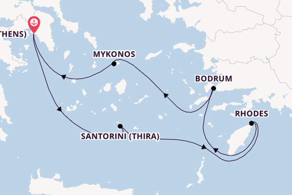 Greek Island Glow with Cruise1st TV’s Derek Marks