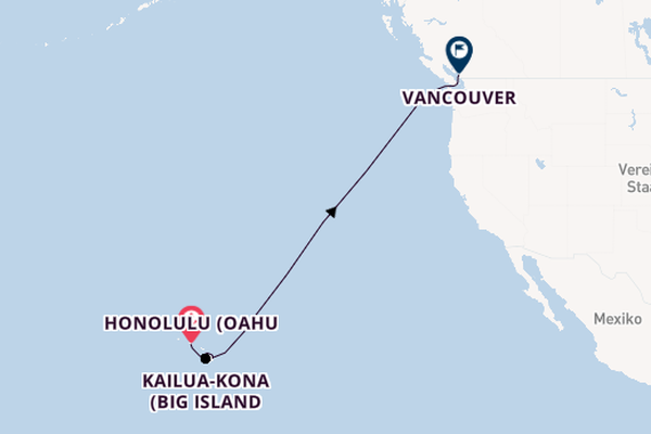 Polynesien ab Honolulu (Oahu, Hawaii) auf der Celebrity Edge
