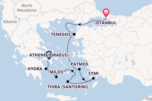 9daagse cruise met de L'Austral vanuit Istanbul