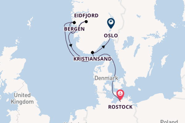 Geniet van het betoverende Eidfjord met MSC Cruises