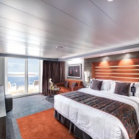 Come aboard the undefined and discover one of 87 cabin categories on a total of 15 decks that can accommodate 5655 passengers. Choose your dream cabin and feel at home on board the undefined!