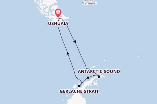 Antarktis ab Ushuaia, Argentinien auf der MS Roald Amundsen