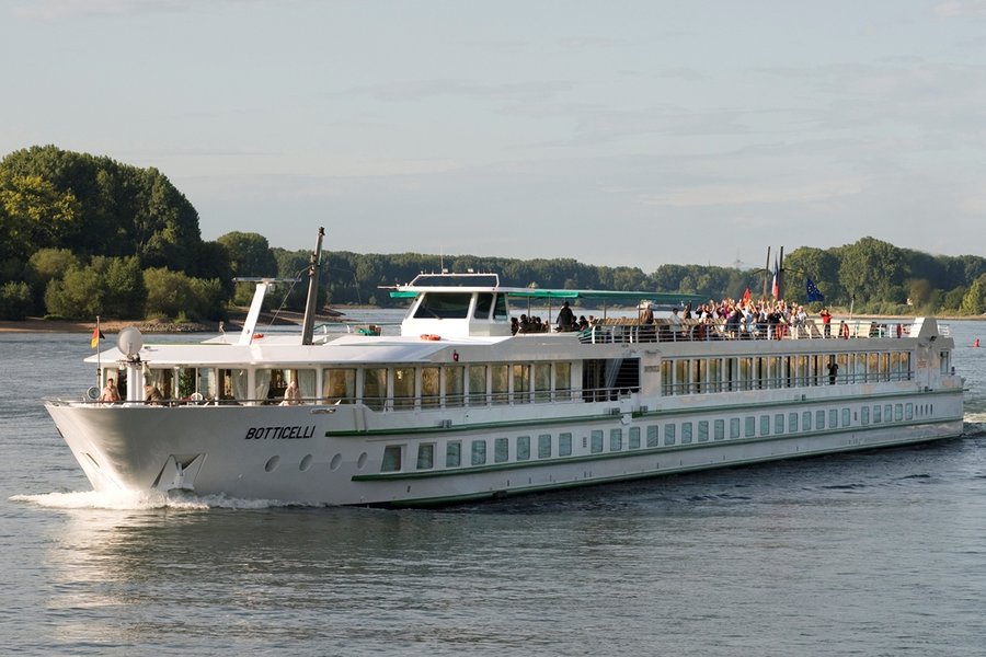 Seine ab Paris, Frankreich auf der MS Botticelli