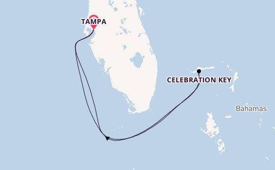 Caribbean vanaf Tampa, Verenigde Staten met de Carnival Paradise