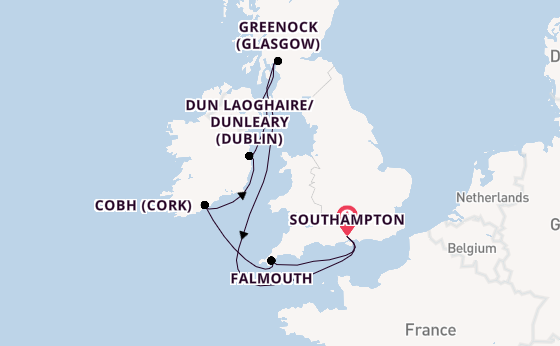 Luxury No Fly Irish Counties & Scottish Shores
