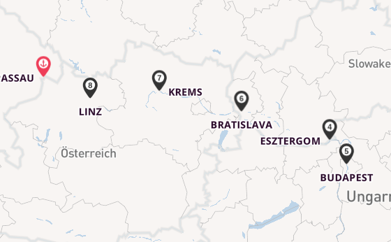 Donau ab Passau auf der MAXIMA