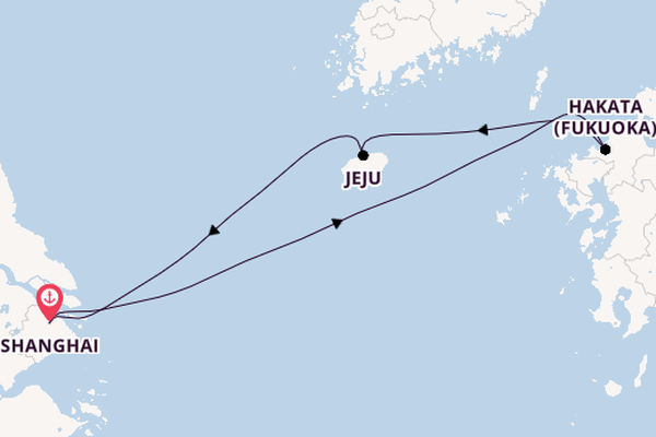 China from Shanghai, China with the Spectrum of the Seas