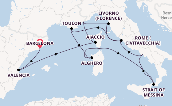 Cruise Waypoints