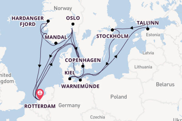 Norway From Rotterdam with the Rotterdam