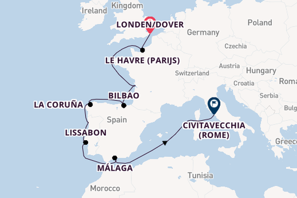 Carnival Legend – Van de Big Ben naar de hoogtepunten van West-Europa