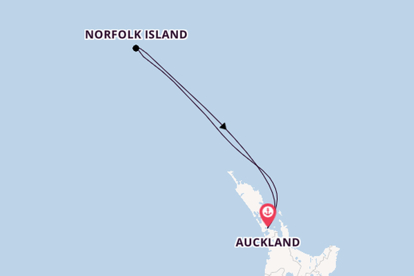 Australia and New Zealand from Auckland, New Zealand with the Carnival Adventure
