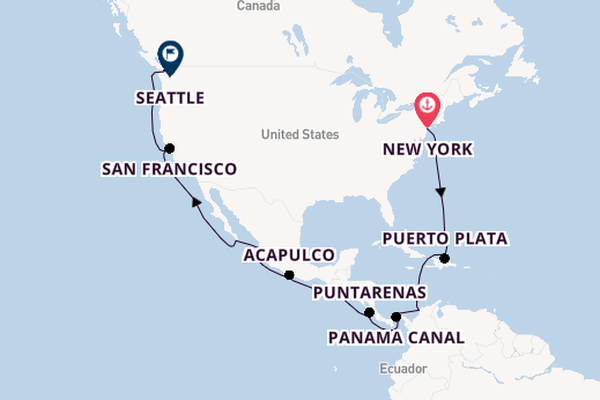 Panama Canal Bliss with Acapulco