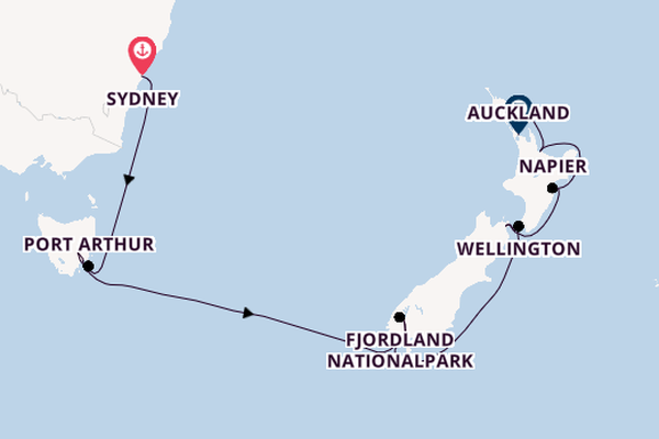 Australien und Neuseeland ab Sydney auf der Royal Princess