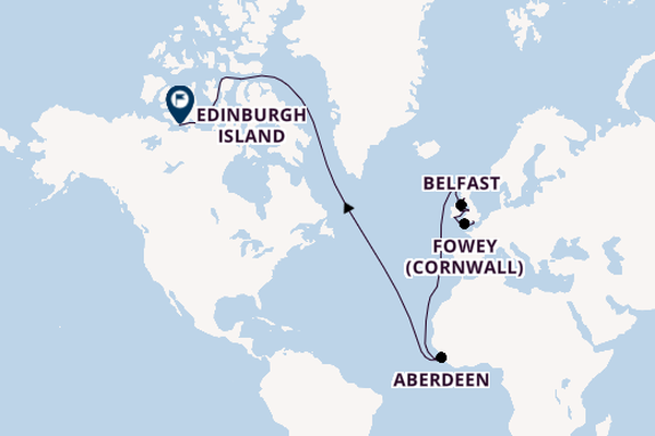 Transatlantic from Southampton, England with the Seven Seas Voyager